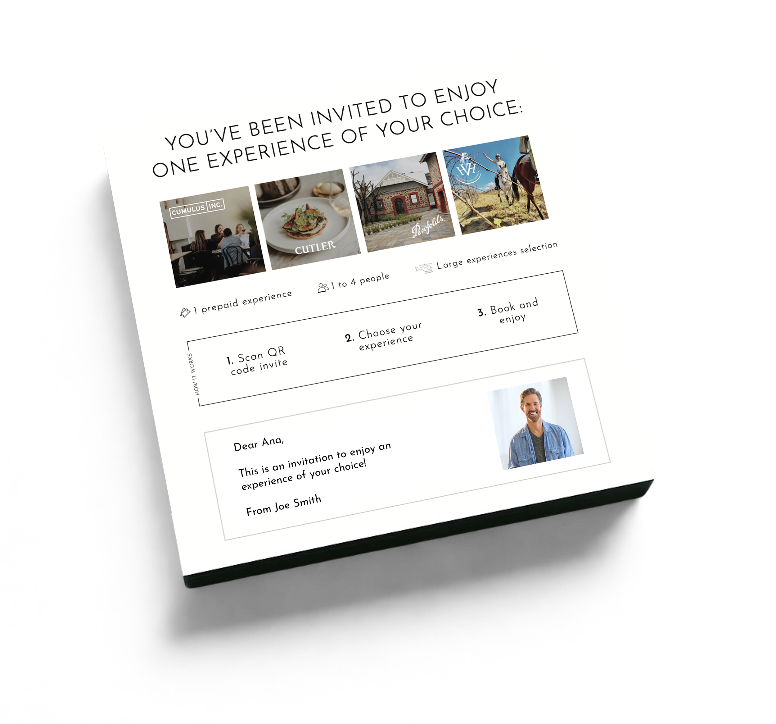 Inspire - Experience Portfolio for business