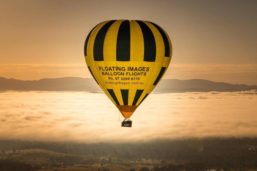 Greater Brisbane Scenic Hot Air Balloon Flight Package With Breakfast & Self Drive