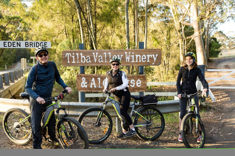 Self Guided E-Bike Tour - Pedal To Produce Series - Narooma To Tilba Valley Winery & Ale House