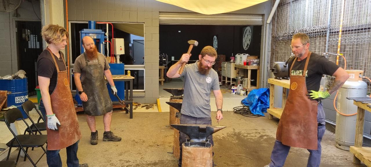 Beginner Blacksmith Blade Classes - Brisbane