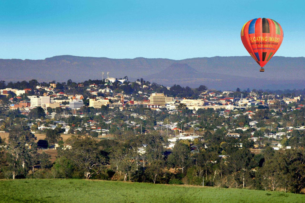 Greater Brisbane Scenic Hot Air Balloon Flight Package With Breakfast & Self Drive