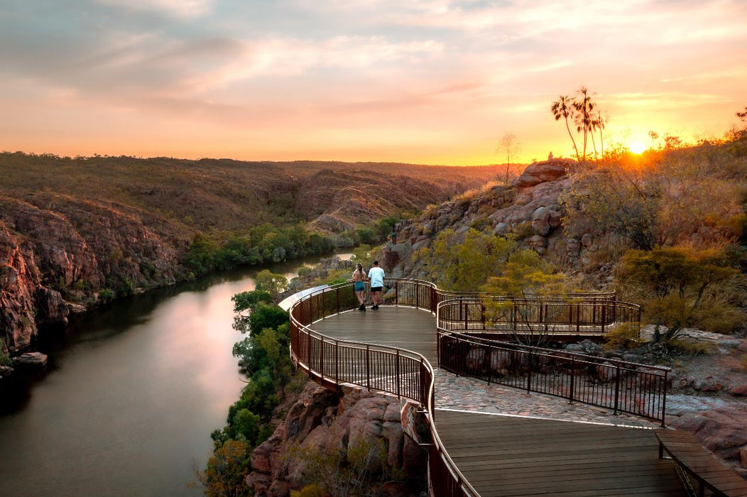 Autopia Tours: Katherine Gorge Cruise + Edith Falls From Darwin