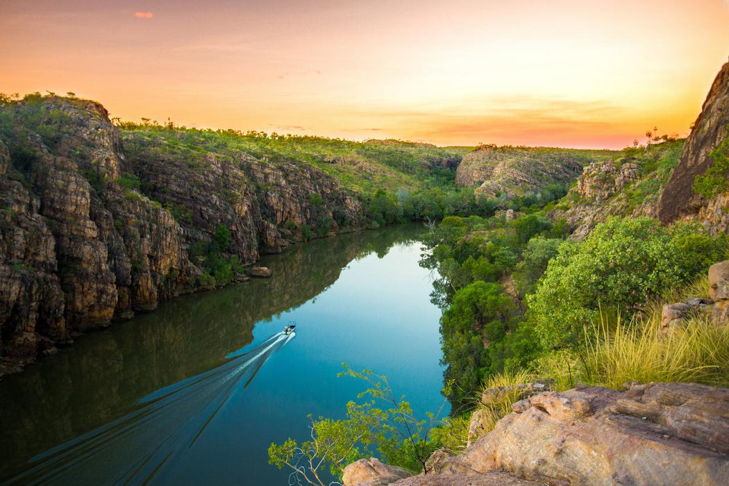 Autopia Tours: Katherine Gorge Cruise + Edith Falls From Darwin