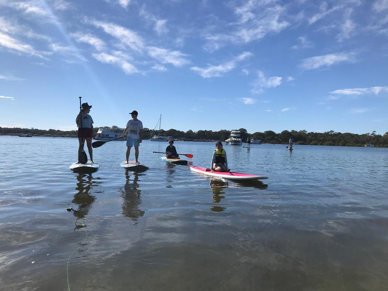 Private Kayak Or Stand Up Paddle Boarding Flat Water Tour Smooth Water From Rainbow Beach