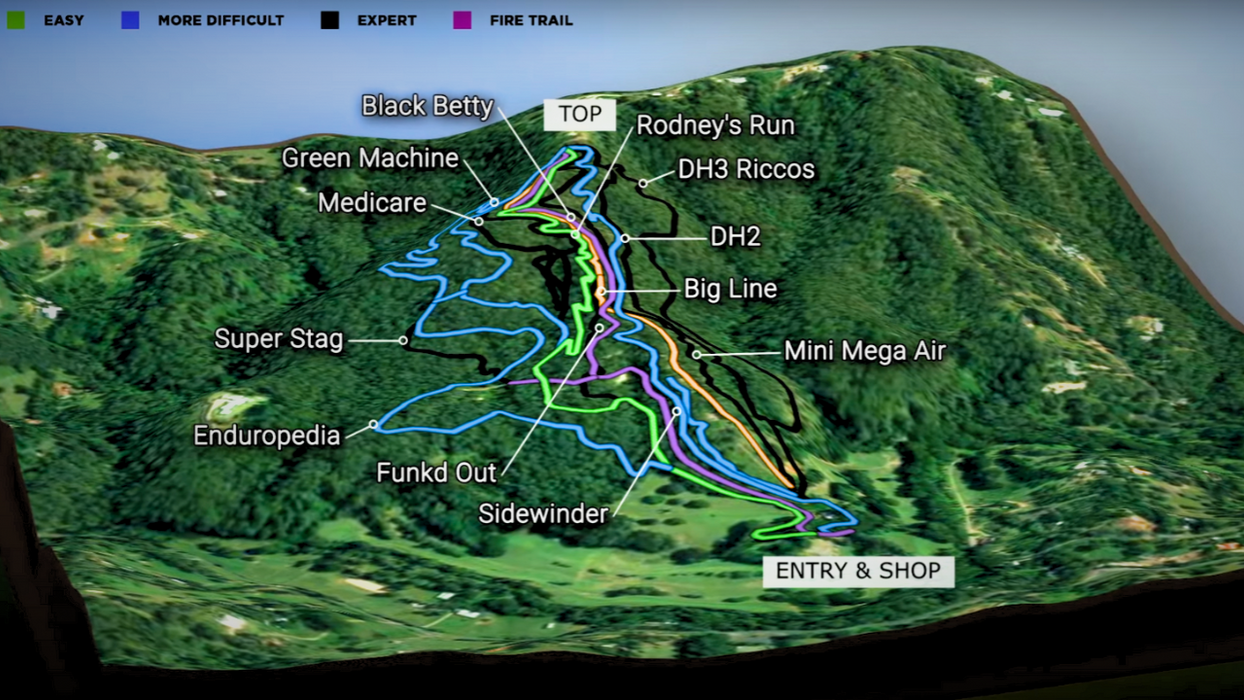 Rider Entry With Shuttles At Boomerang Farm Bike Park