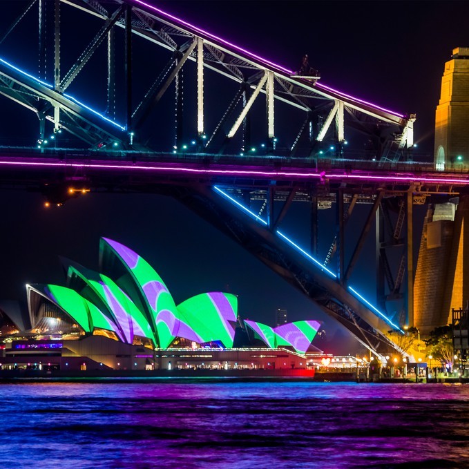 Intimate Vivid Sydney Cruise On Fleetwing Ii