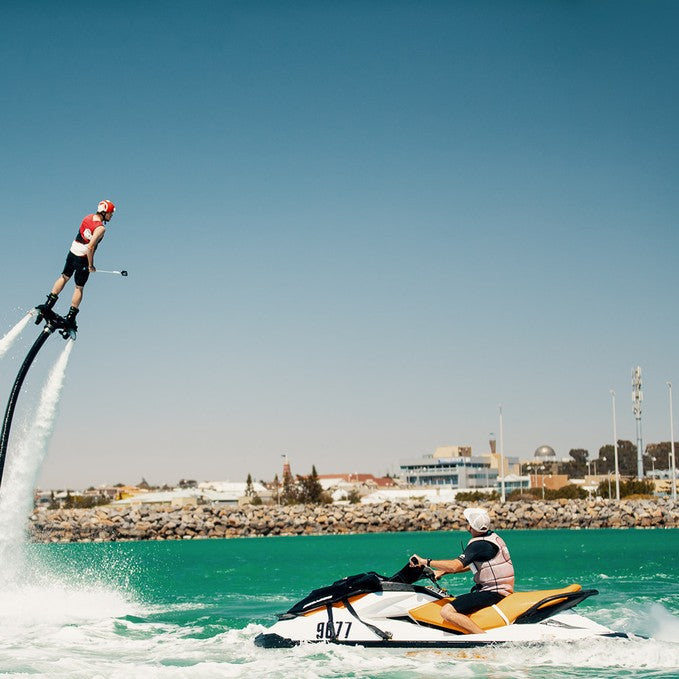 1 Hr Jetski Hire + Gopro Package + Flyboard Experience Learn To Fly