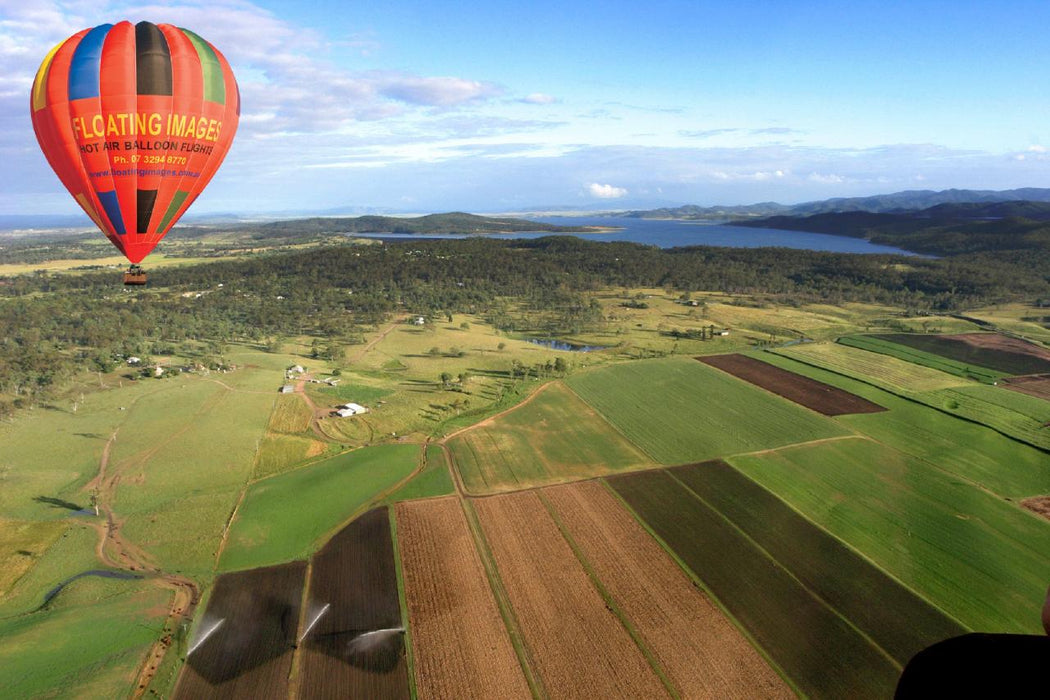 Greater Brisbane Scenic Hot Air Balloon Flight Package With Breakfast & Self Drive