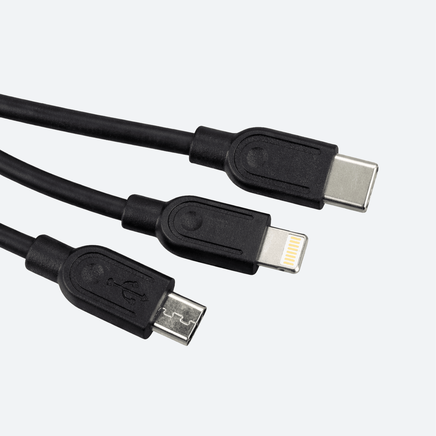 Bamboo Triple Connector Cable - We Wander