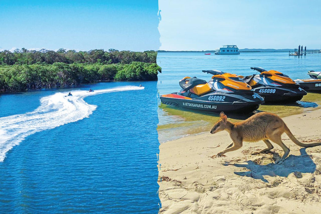 Jet Boat, Parasailing + 1.5Hr Jet Ski Safari