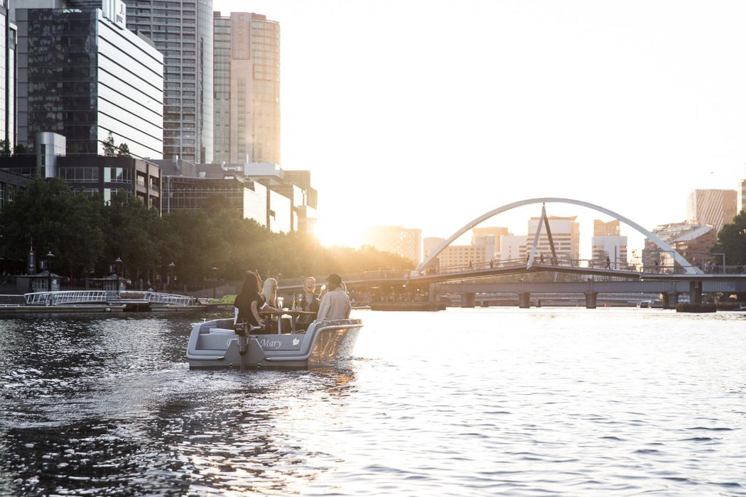 Goboat Melbourne - 3 Hour Electric Picnic Boat Hire (Up To 8 People) - We Wander