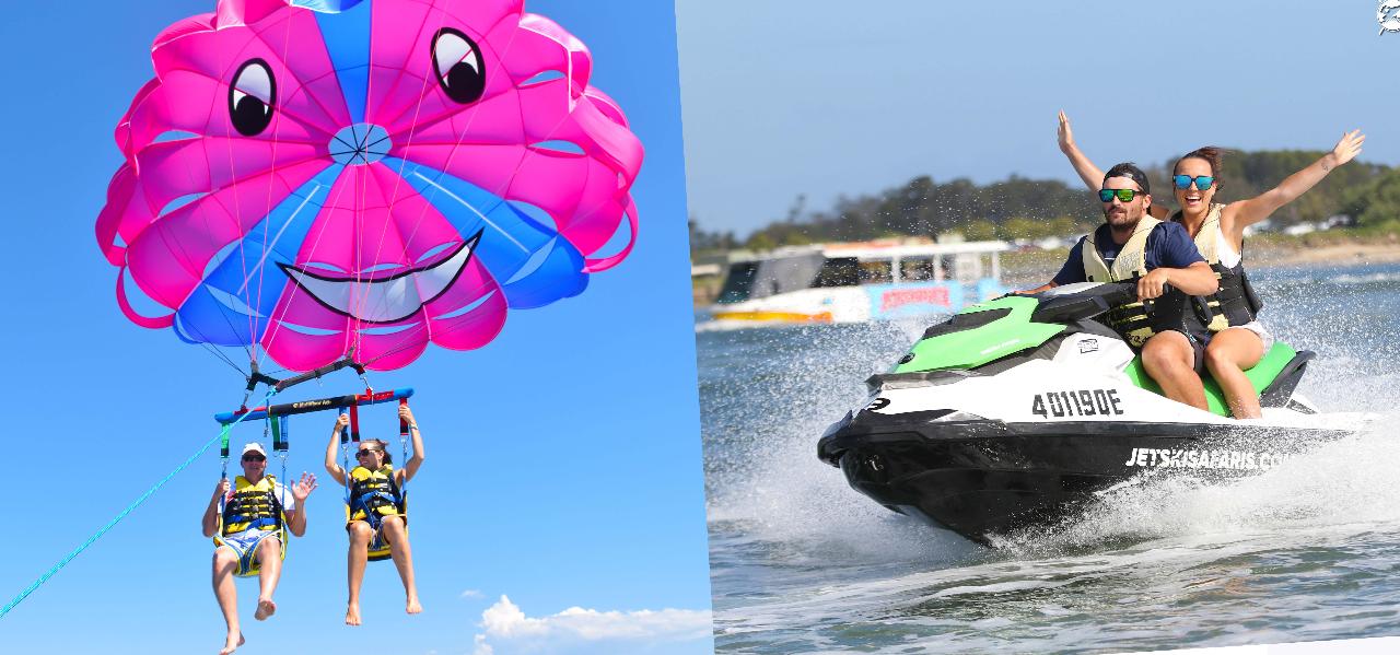 Parasailing + 30Min Jet Ski Safari (1 Adult)