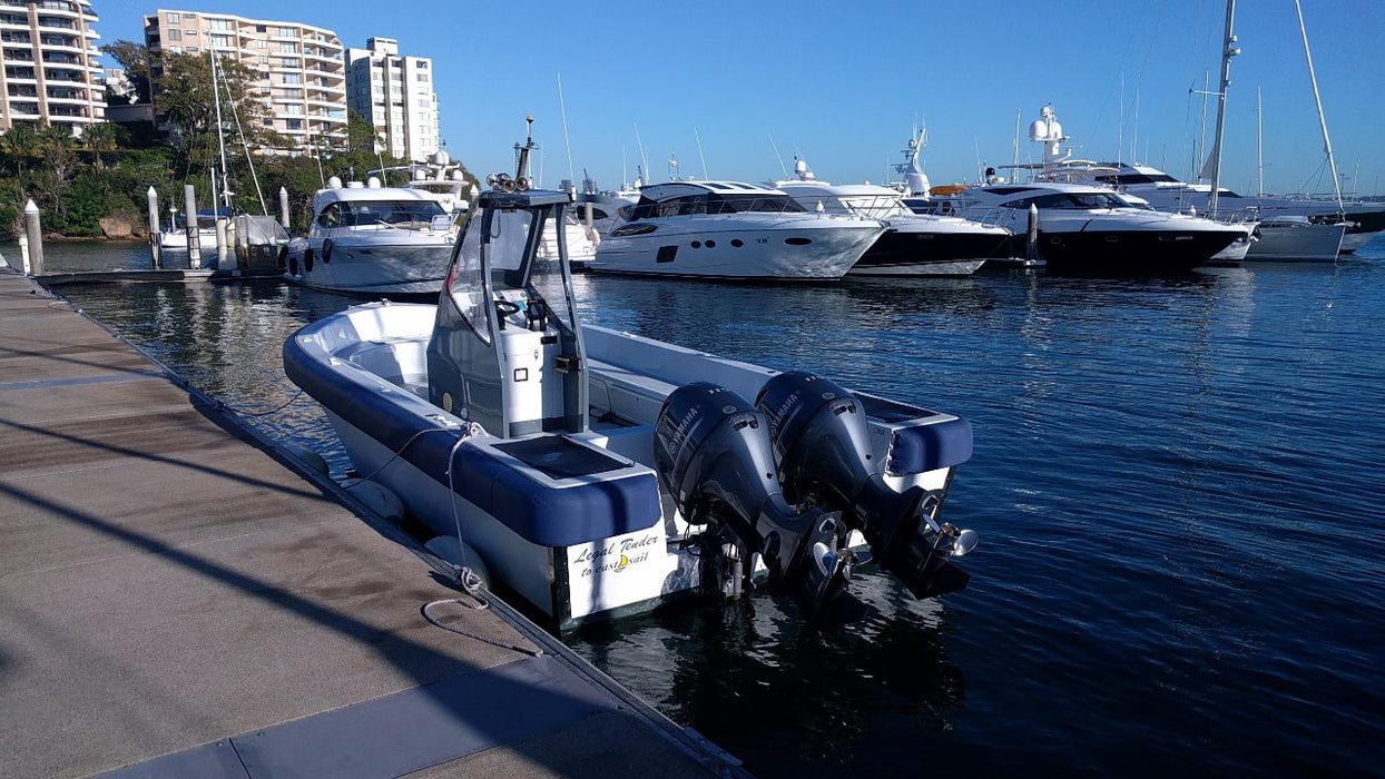 Skippered Charter 22Ft Motor Boat 'Legal Tender' - We Wander