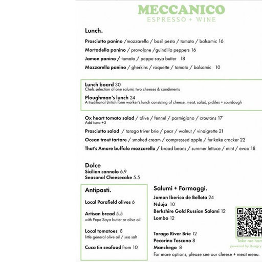 Wine - Led Dinner At Meccanico Espresso + Wine - We Wander
